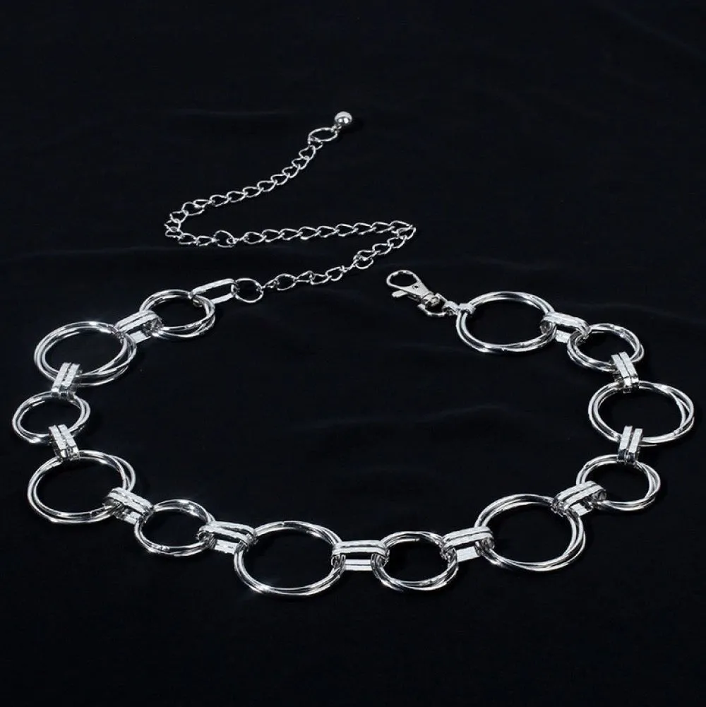 Alloy Chain Circle Belt