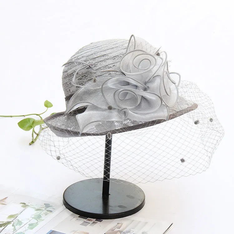 BerriesJam - 2024 Summer Elegant Sun Protection Basin Hat