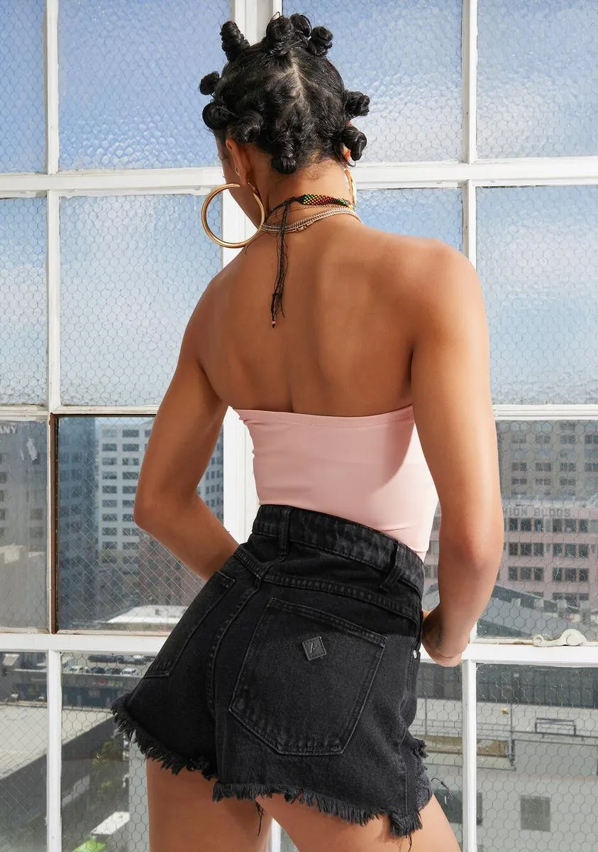 Black Salt A High Relaxed Shorts