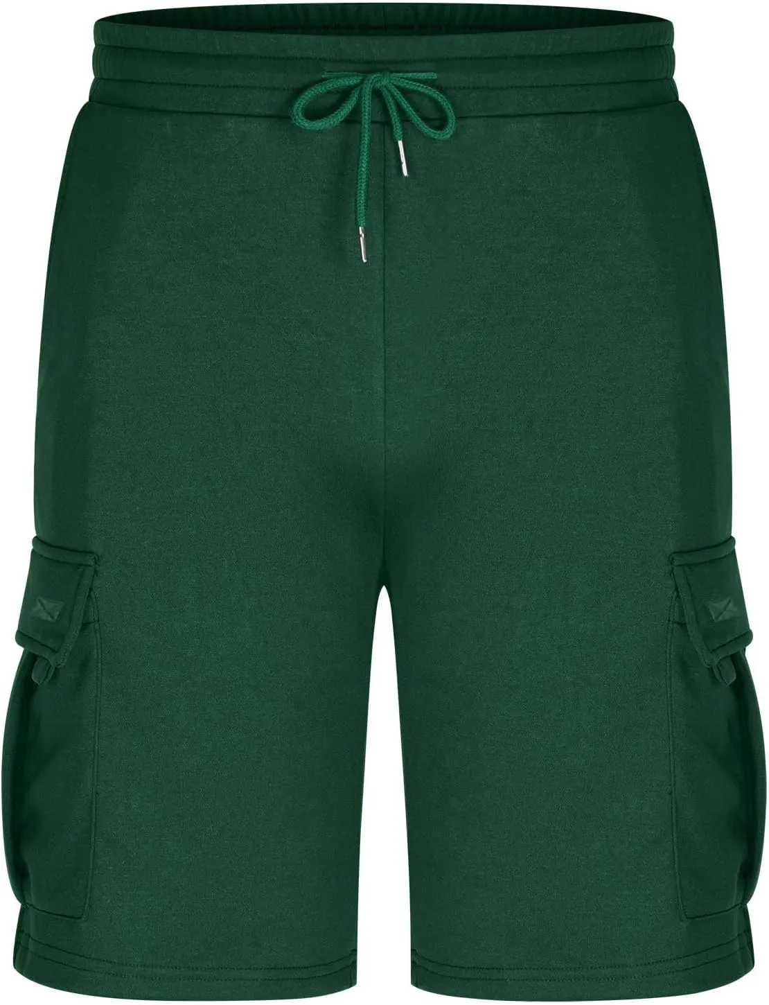 Cargo Shorts for Men Athletic Shorts Stylish Multic-Pockets Shorts Man Basketball Summer Casual Drawstring Shorts Relaxed Fit