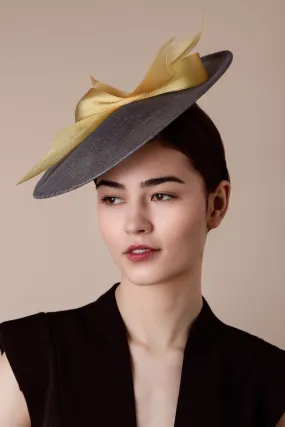 Disc Hat with Bow Detail - Kalina