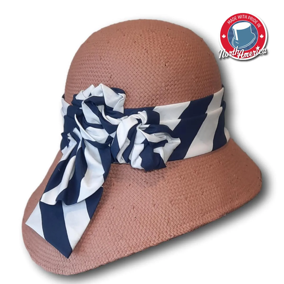 Dress Hat With Ruched Band