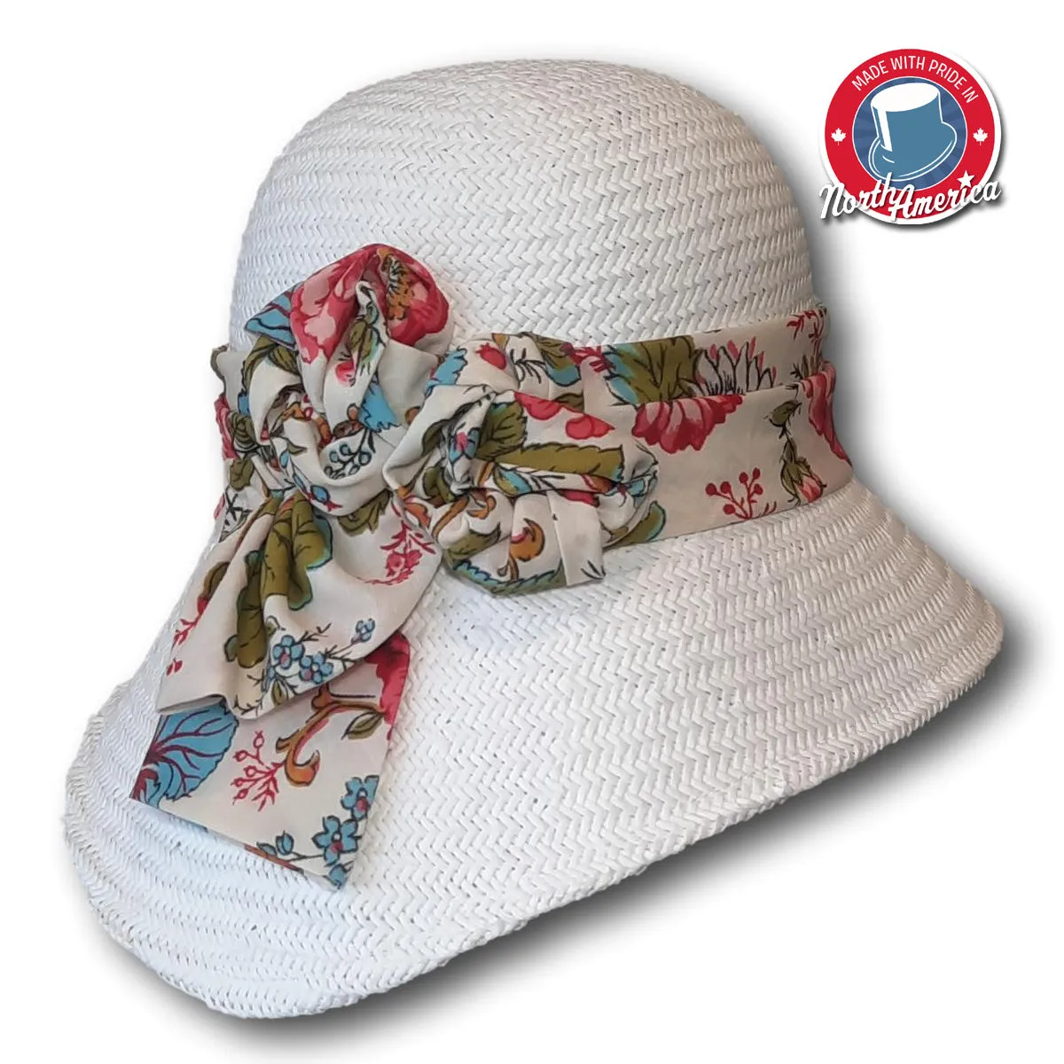 Dress Hat With Ruched Band