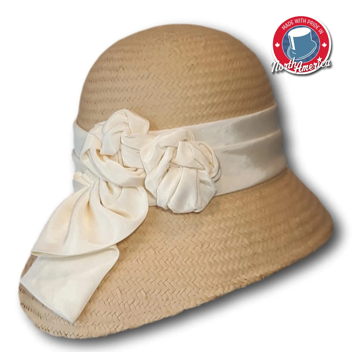 Dress Hat With Ruched Band