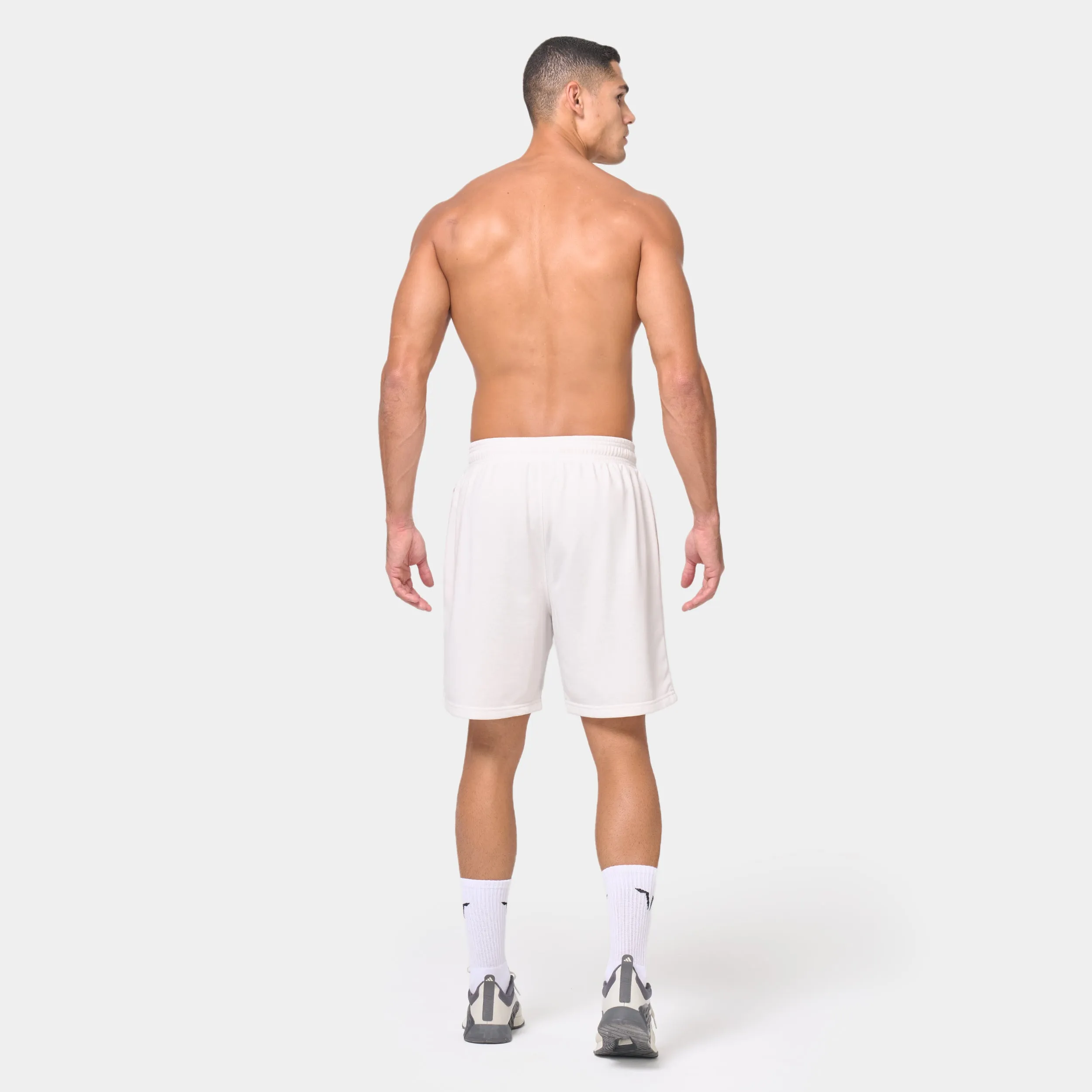 Essential 7" Relaxed Shorts - Pearl White