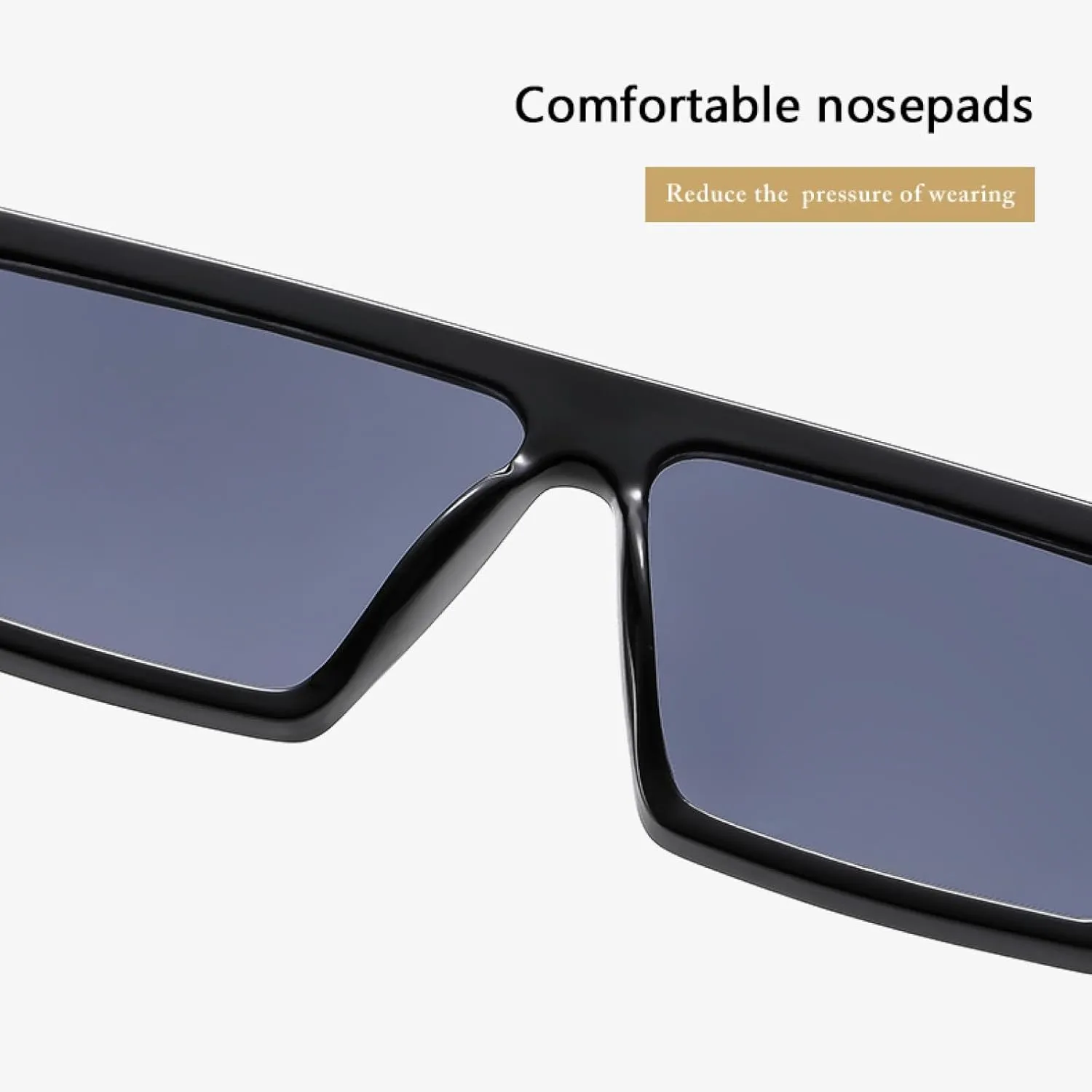 Fashion Cycling Sports Style Large Frame Eyeglasses for Women Retro