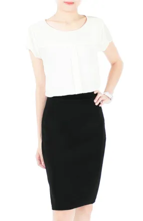 Flow And Flutter Blouse - White