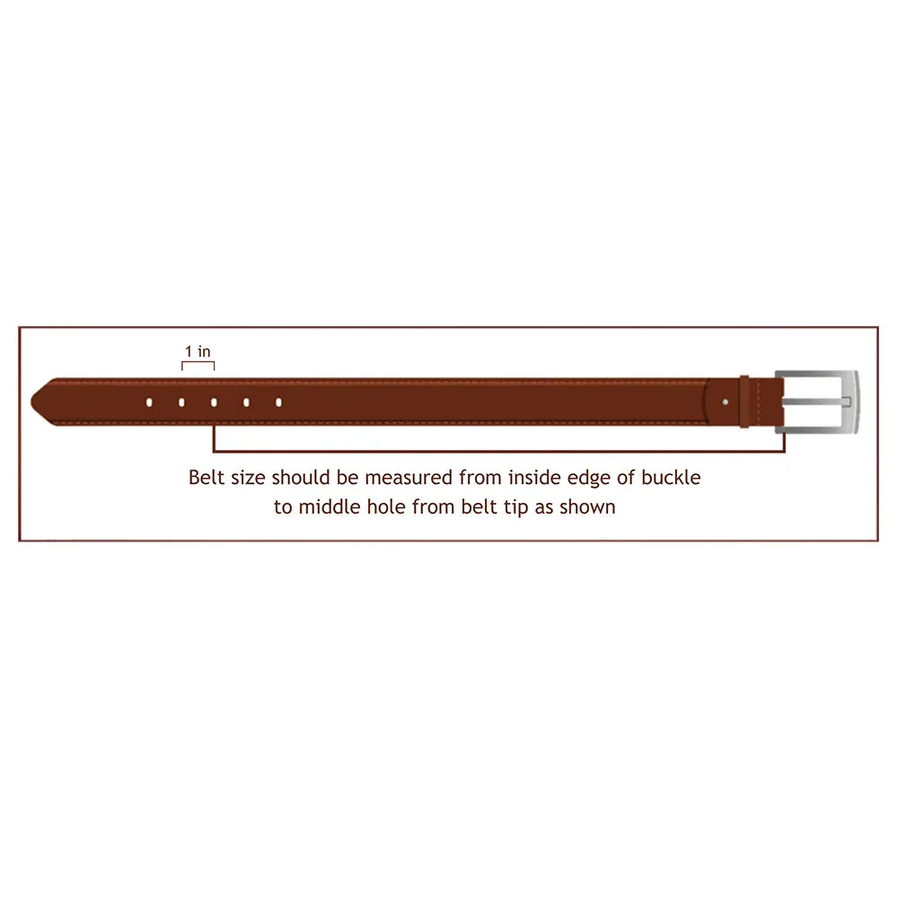 Flower Mound Hand Tooled Leather Belt