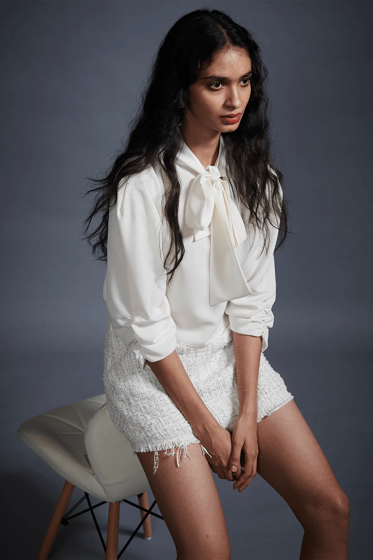 Flowy Blouse with Bow