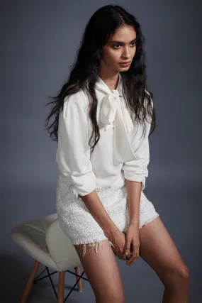 Flowy Blouse with Bow