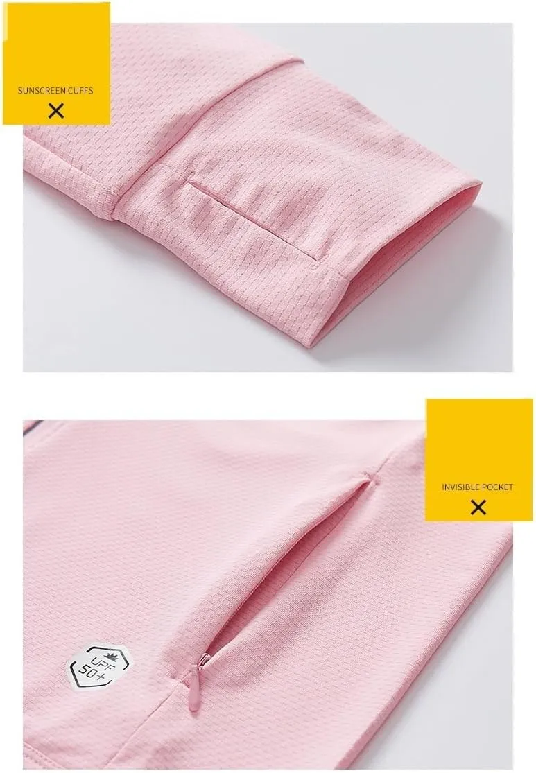 HOLLYWEED 2024 Thin Breathable Anti-Ultraviolet Summer Ladies Sunscreen Clothing