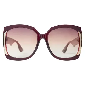 Jamie Lee Gold Trim Sunglasses