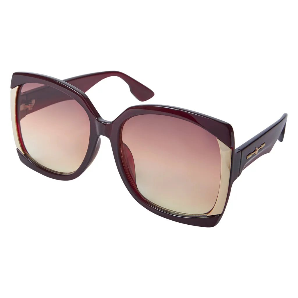 Jamie Lee Gold Trim Sunglasses