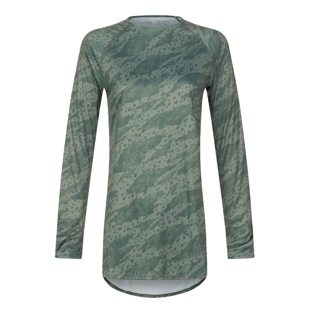 Jax Beach Long Sleeve UV Cover Up (Waterlily)