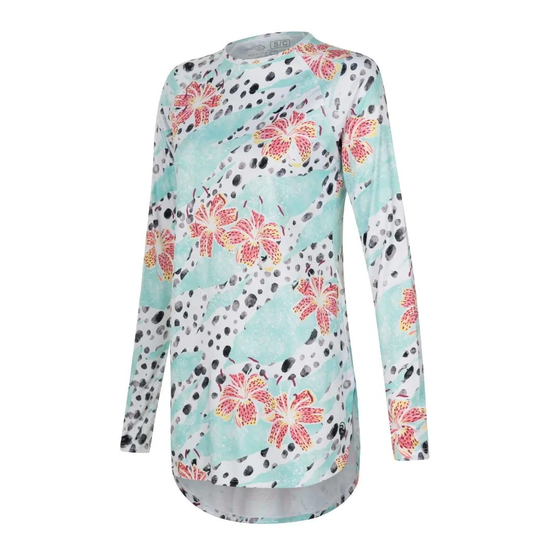 Jax Beach Long Sleeve UV Cover Up (Waterlily)