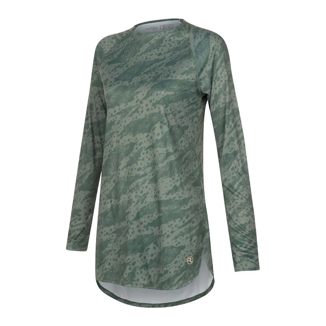 Jax Beach Long Sleeve UV Cover Up (Waterlily)