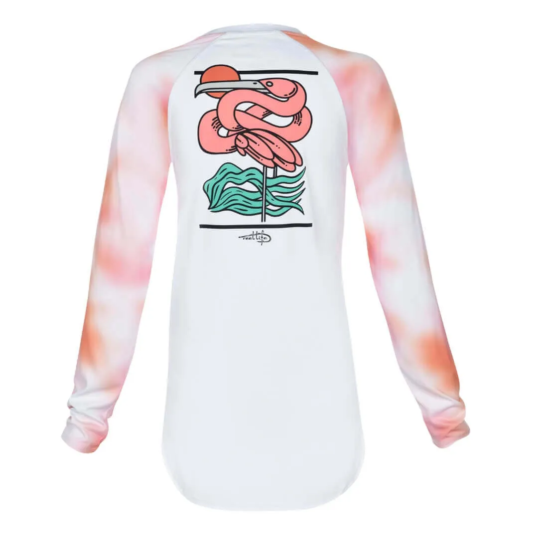 Jax Beach Long Sleeve UV Cover Up (Waterlily)