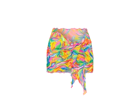 Kulani Kinis Mini Mesh Sarong - Tropical Illusion