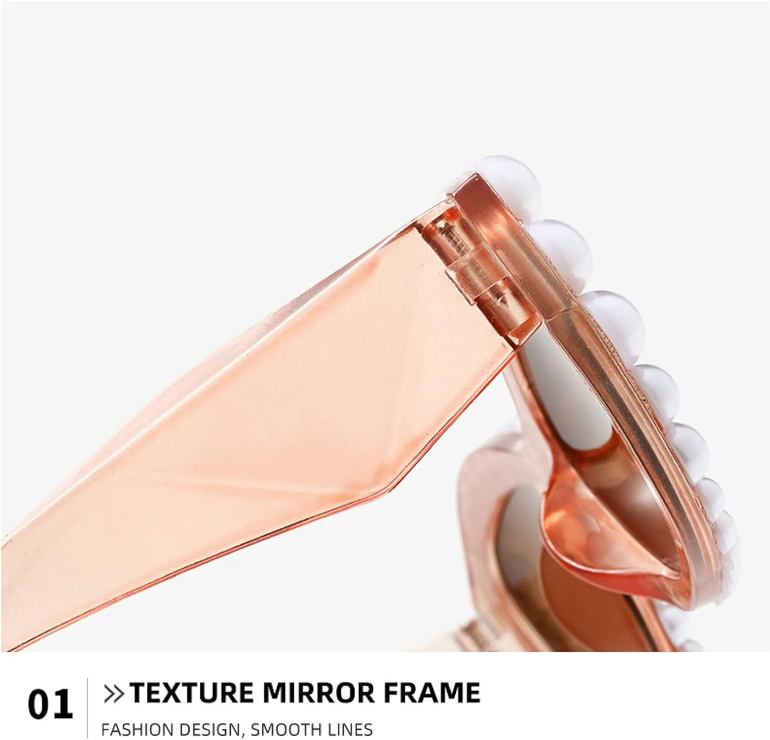 Melrose Luxury Pearl womens sunglasses Vintage Cat Eye Trendy Sunglasses For Ladies For Party UV400 Y05