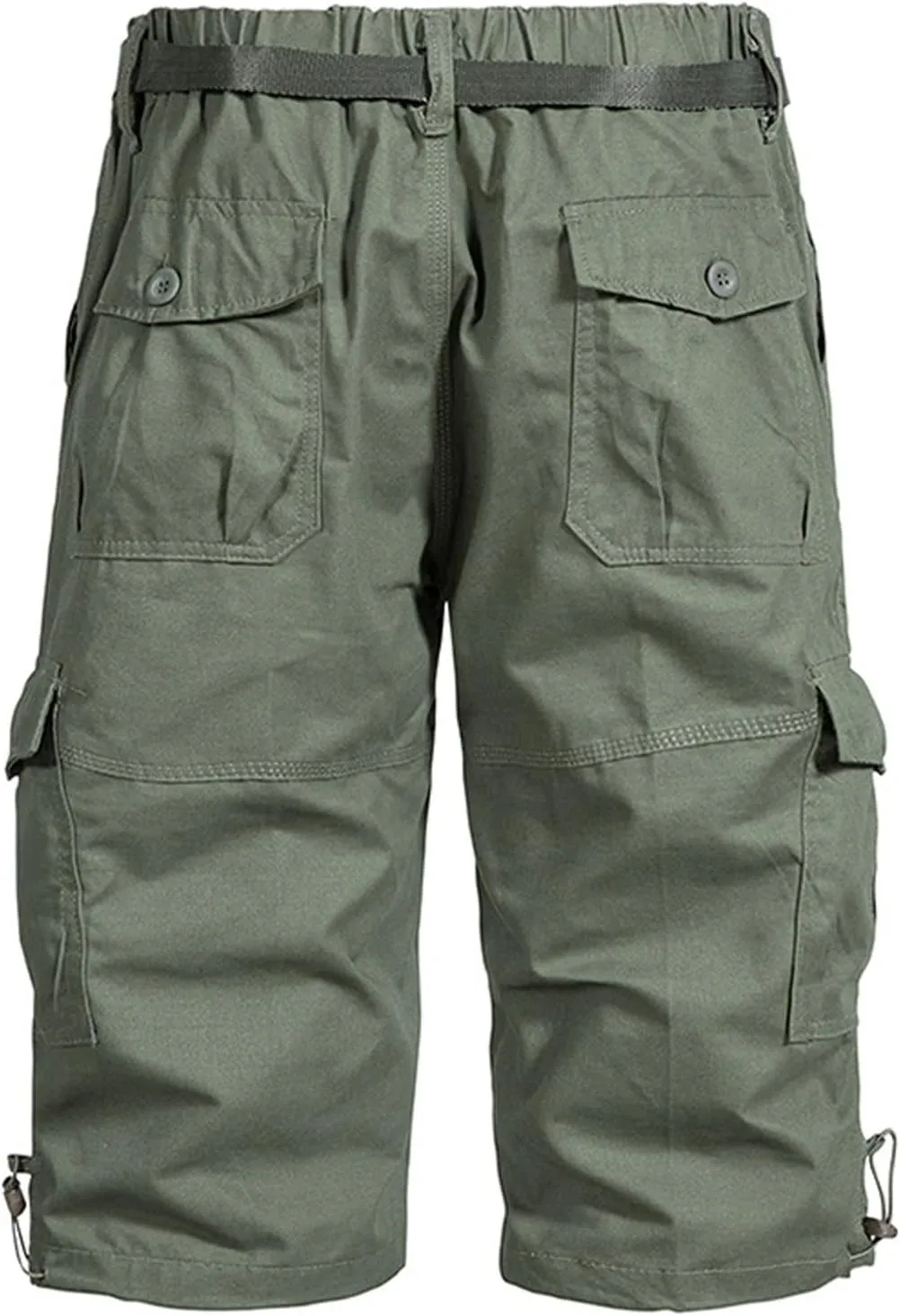 Men's Camo Cargo Shorts Relaxed Fit Multi Pockets Camouflage Military Shorts Cotton Twill Outdoor Shorts