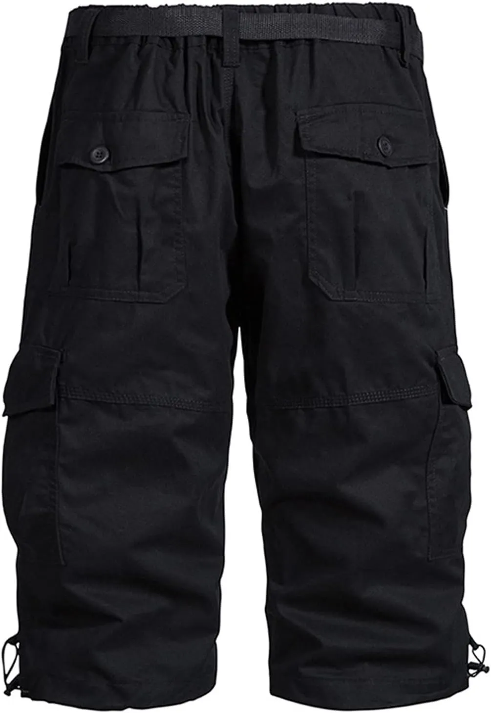 Men's Camo Cargo Shorts Relaxed Fit Multi Pockets Camouflage Military Shorts Cotton Twill Outdoor Shorts