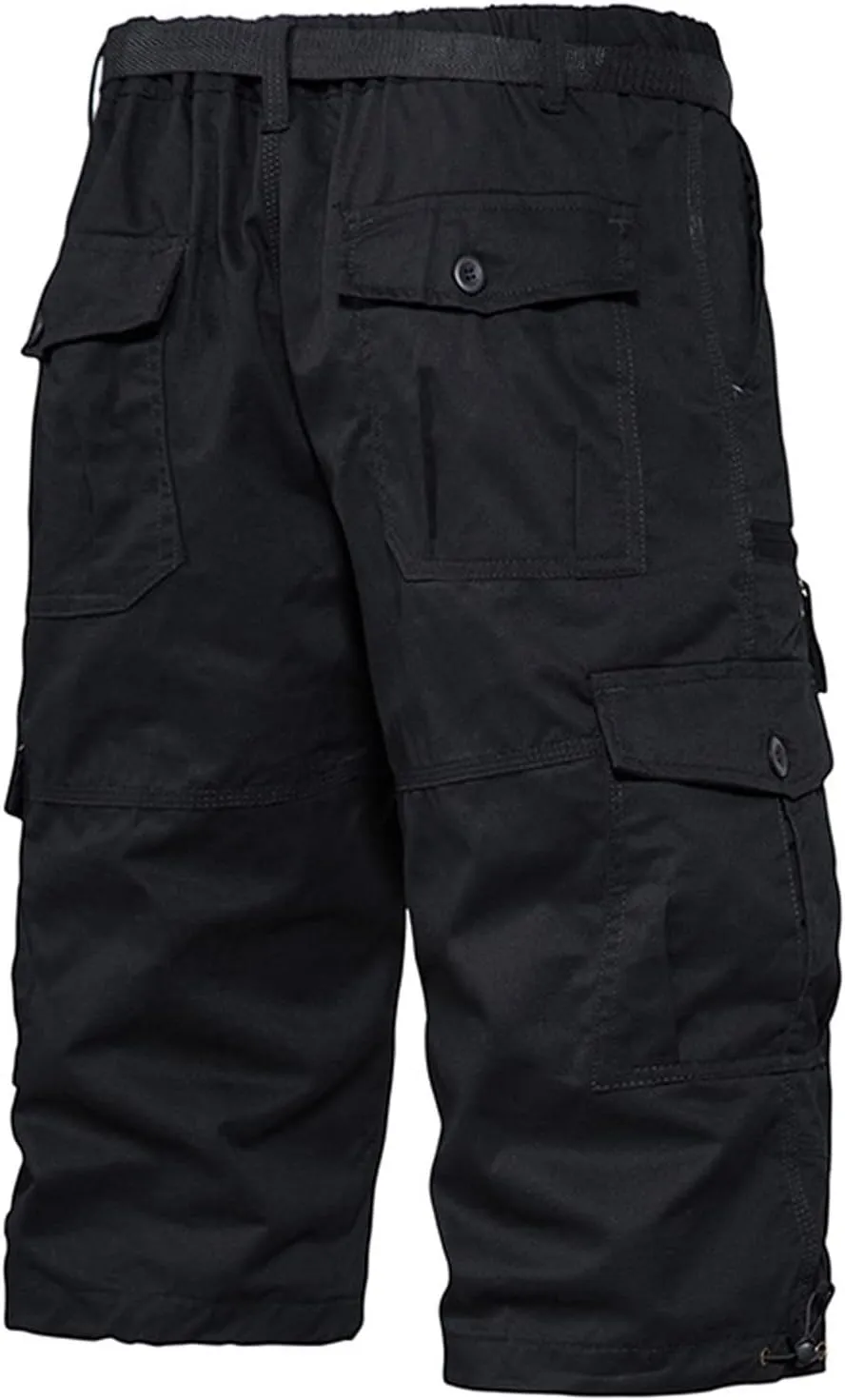 Men's Camo Cargo Shorts Relaxed Fit Multi Pockets Camouflage Military Shorts Cotton Twill Outdoor Shorts