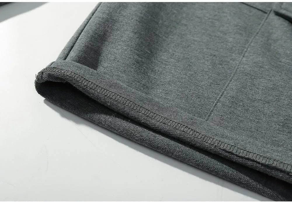 Mens Shorts Athletic Cotton Relaxed Fit Shorts Comfy Cargo Shorts Wide Leg Men Summer Beach Shorts Multic-Pocket Loose