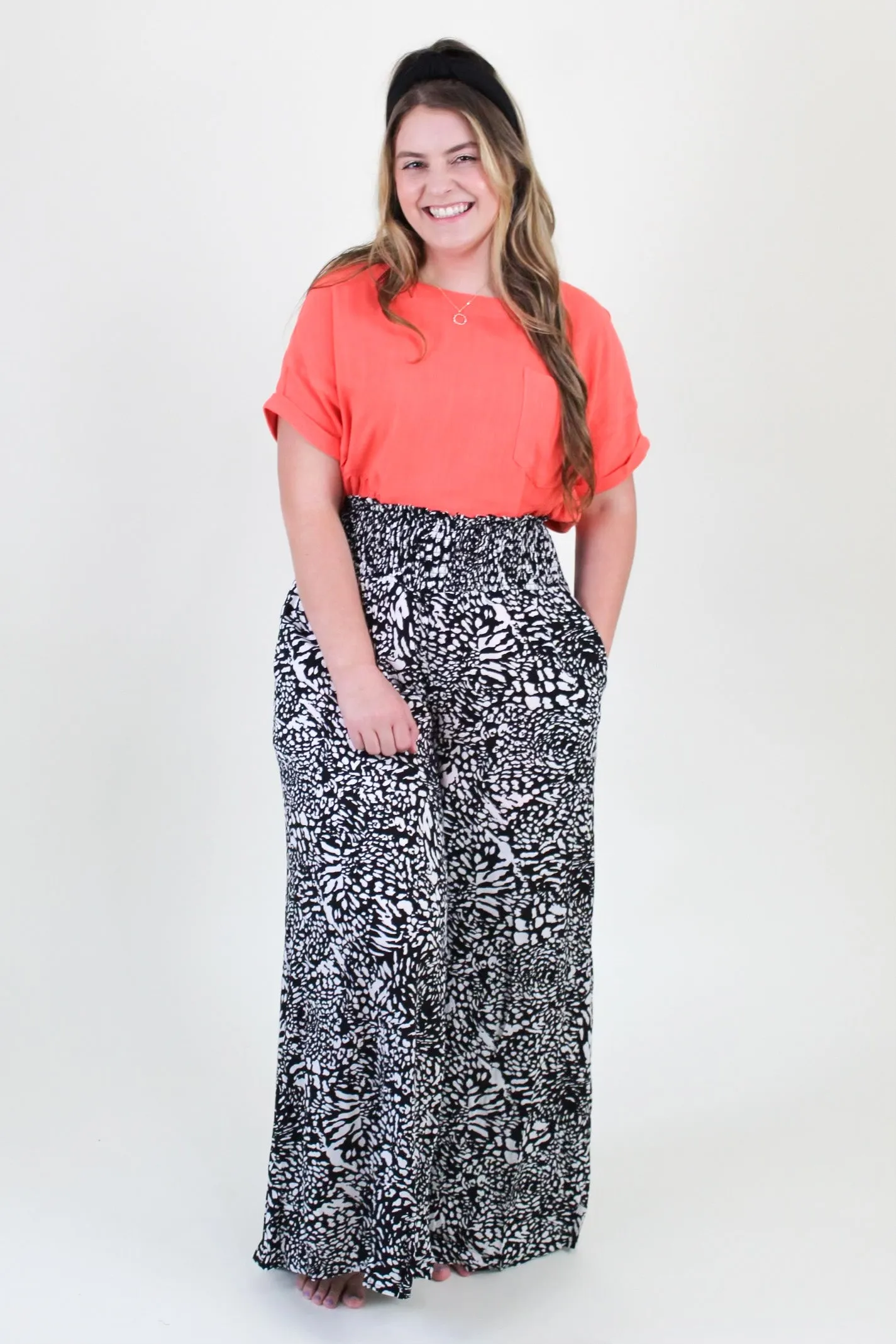 Oversized Linen Creamsicle Blouse