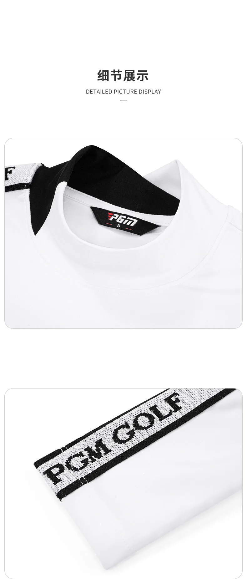 PGM YF478 high quality women long sleeve golf polo shirt custom breathable golf shirt