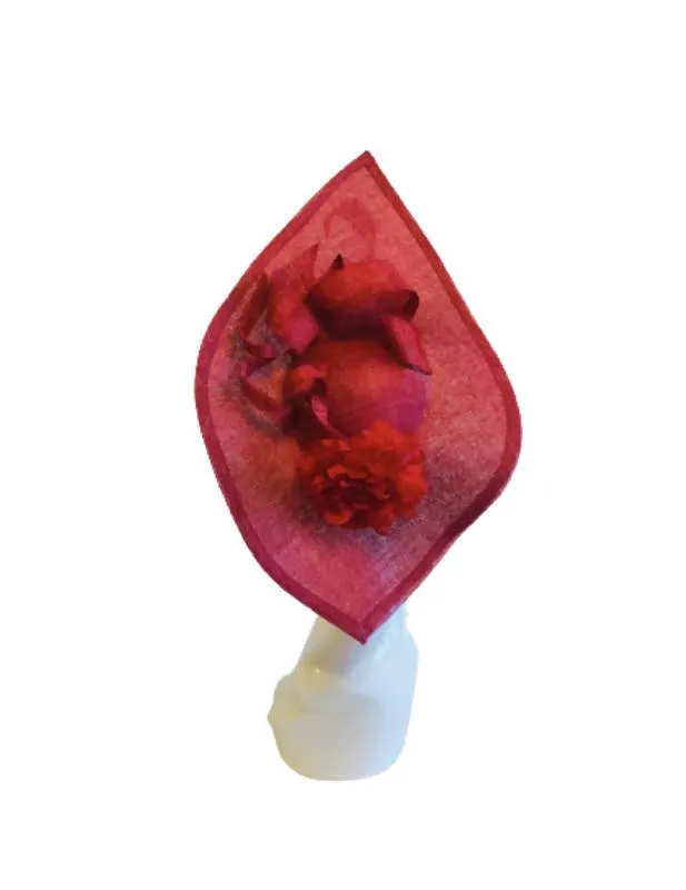 Red Wedding Hat