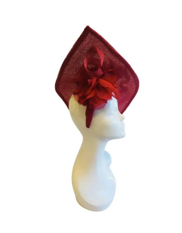 Red Wedding Hat
