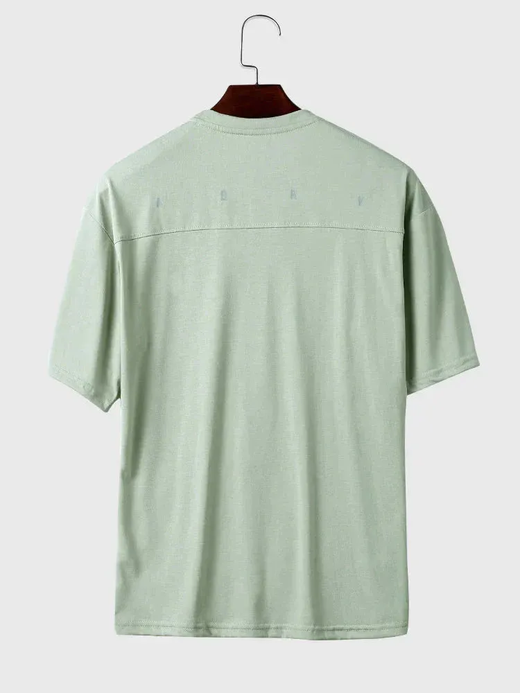 Round Neck Breathable T-Shirt