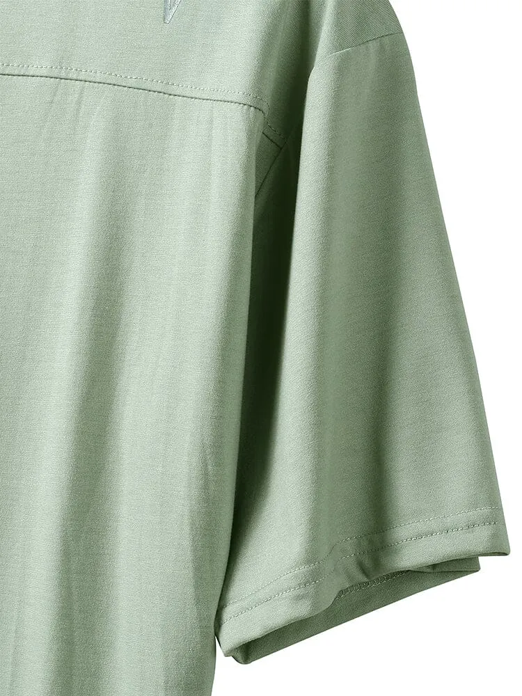 Round Neck Breathable T-Shirt