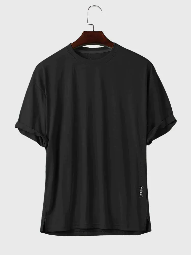 Round Neck Breathable T-Shirt