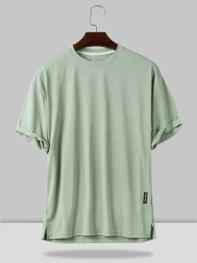 Round Neck Breathable T-Shirt