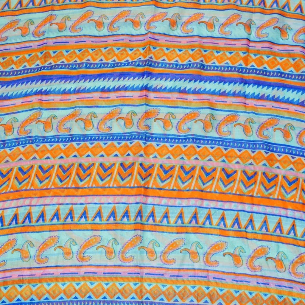 SCARF_TRADINGINC® Light Weight All Season Printed Infinity Scarf