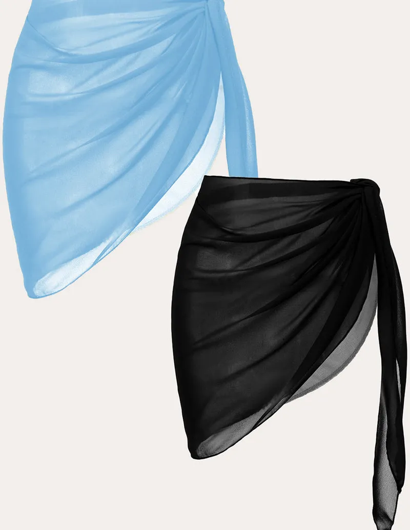 Versatile 2-Piece Chiffon Cover Ups (US Only)