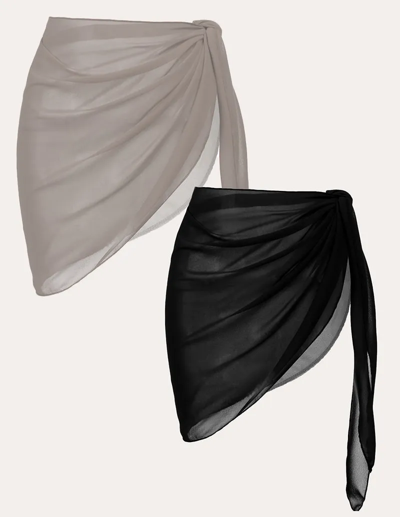 Versatile 2-Piece Chiffon Cover Ups (US Only)