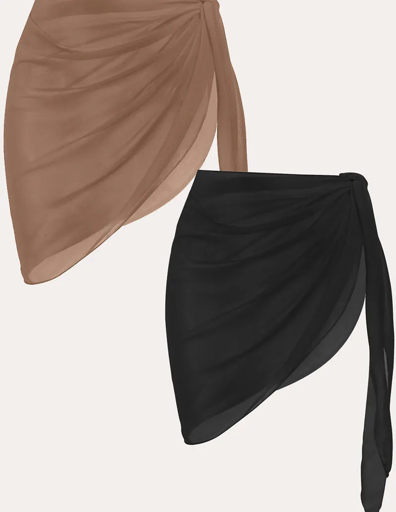 Versatile 2-Piece Chiffon Cover Ups (US Only)