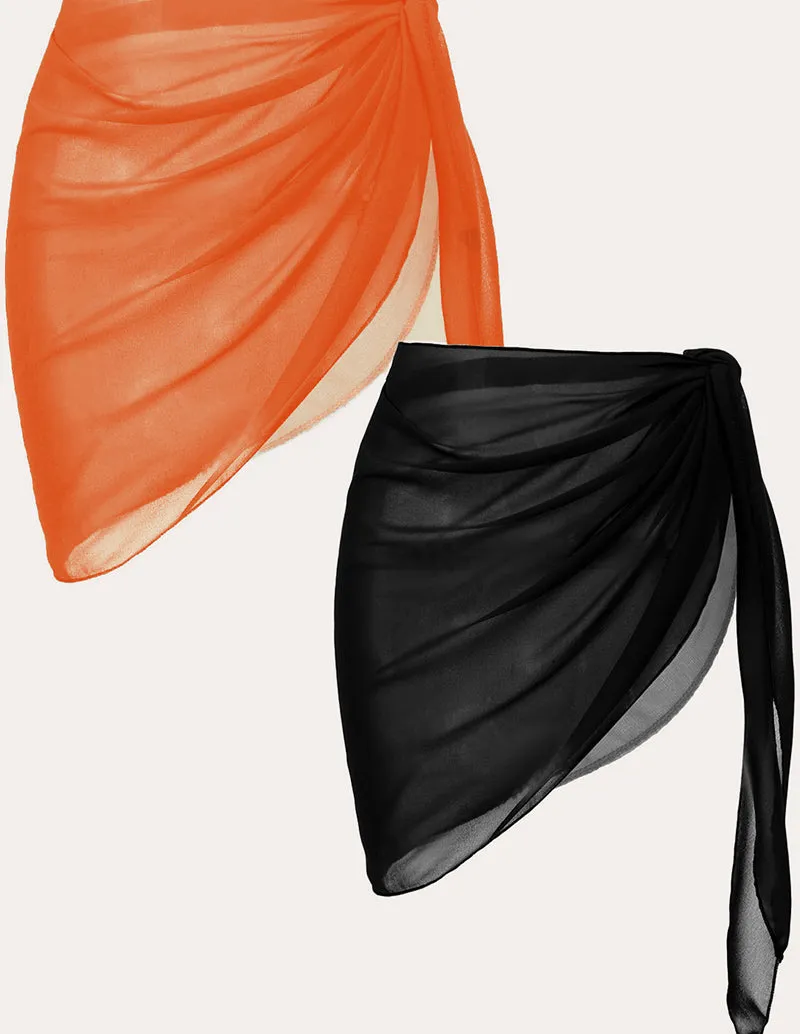 Versatile 2-Piece Chiffon Cover Ups (US Only)