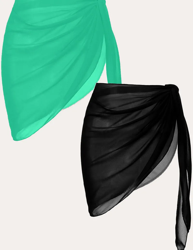 Versatile 2-Piece Chiffon Cover Ups (US Only)