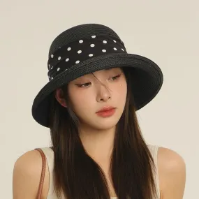 Wide Brim Visor Hats for Women Breathable Sun Hat Elegant Bow Hat Summer Straw Hat Beach Hats for Women Vacation Travel Hat