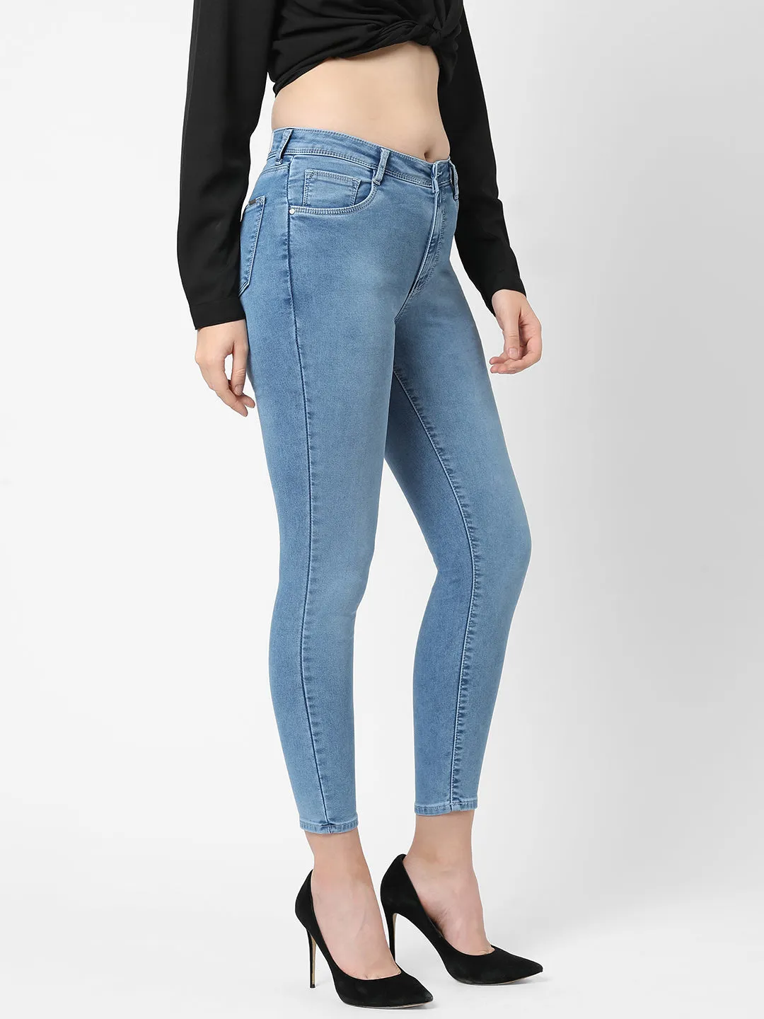 Women High-Rise Skinny Fit Jeans