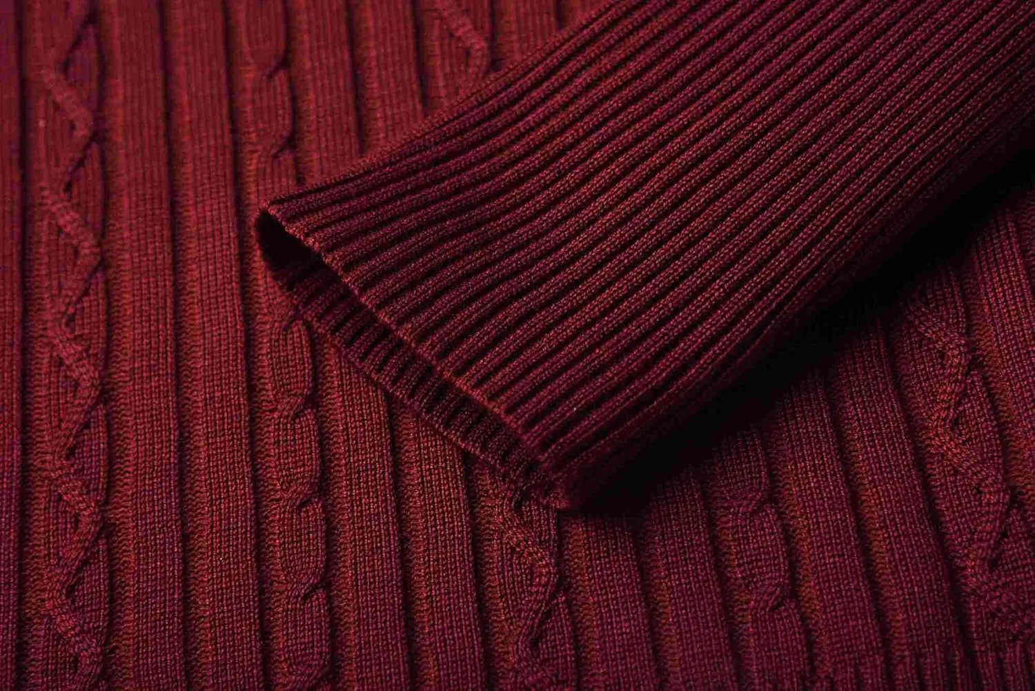Womens Cute Cropped Sweater Top Cable Knit Mock Neck Pullover Light Weight