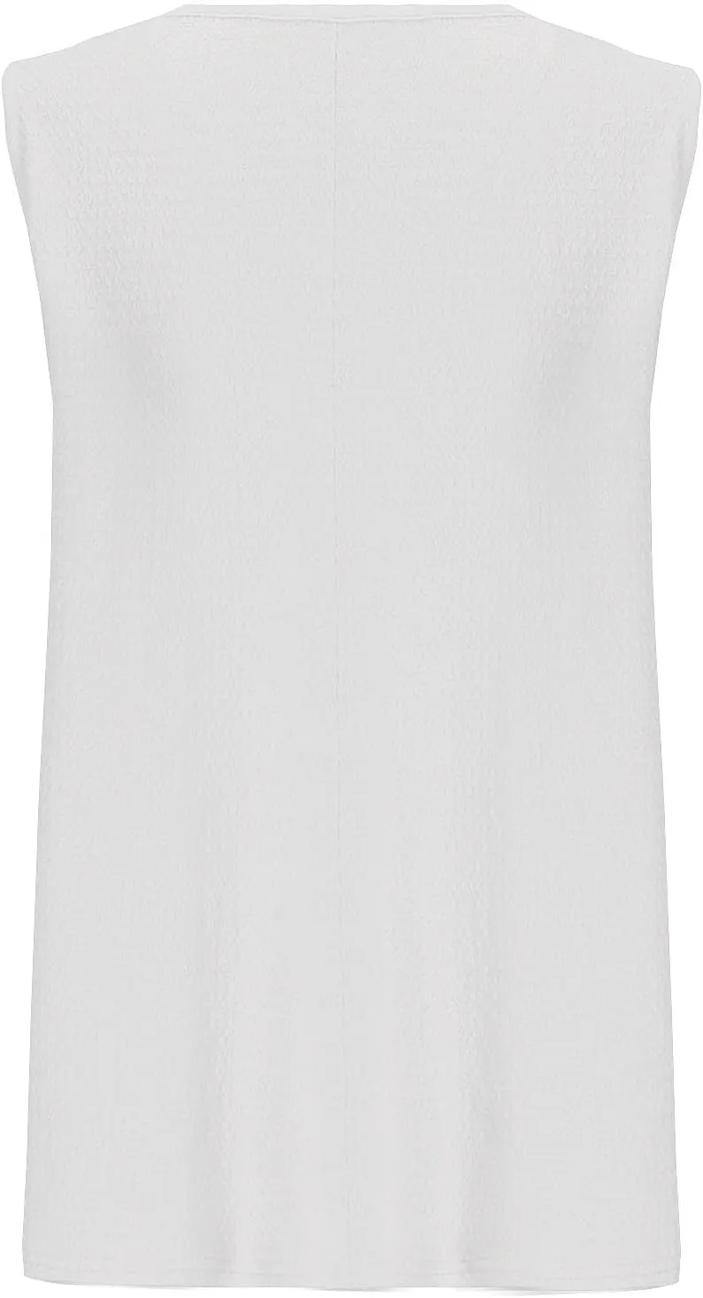 Womens Plus Size Tank Tops Summer Sleeveless Henley T-Shirts Casual Loose Fit Ribbed Knit Vest Crewneck Tunic Blouse