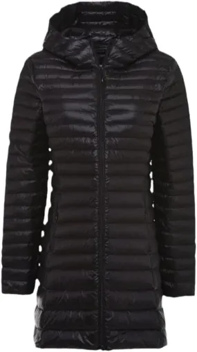Women's Ultra Light Hooded Down Coat Packable Long-Sleeve Hodded Puffer Jacket