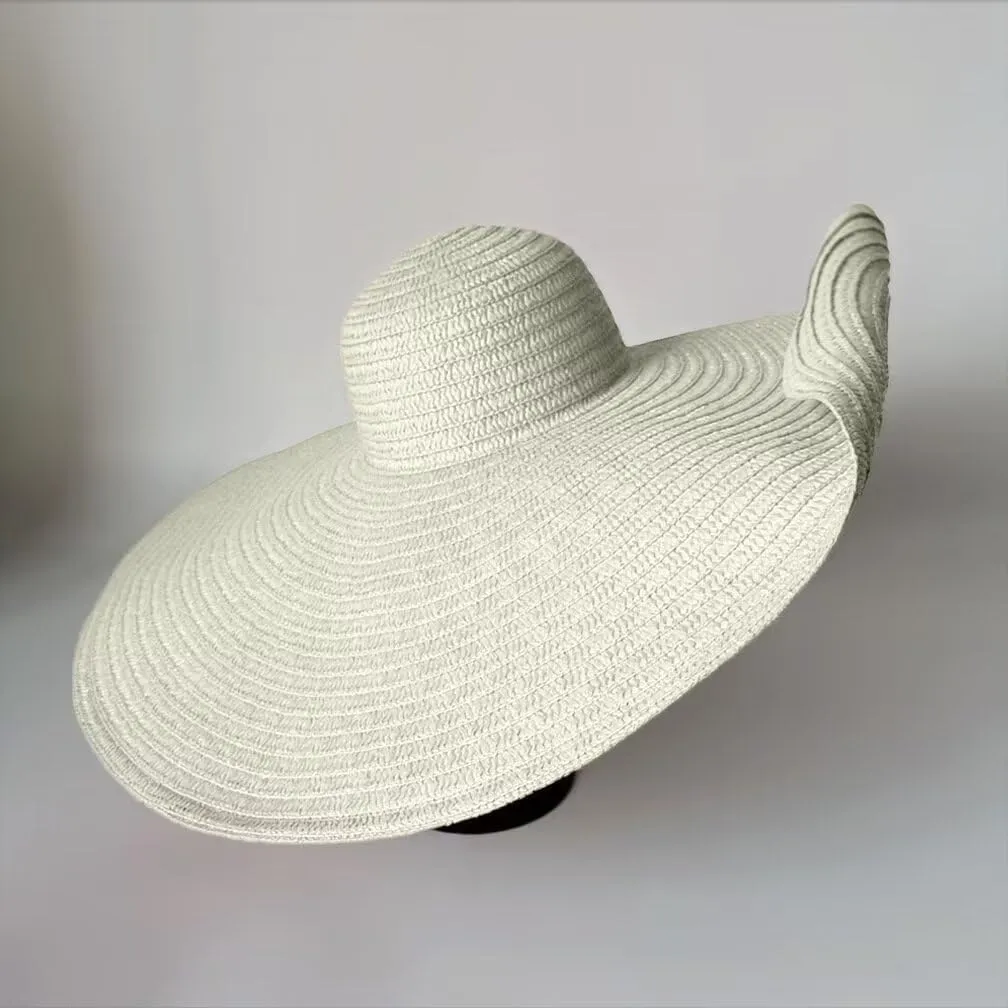 Women's Wide Brim Sun Straw Hat Folable Floppy Hat Summer UV Protection Beach Cap