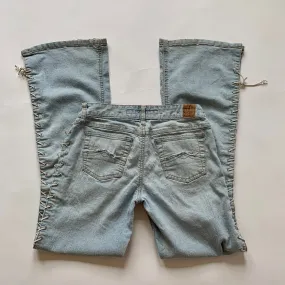 Y2K Lace Up Mudd Jeans (XS)