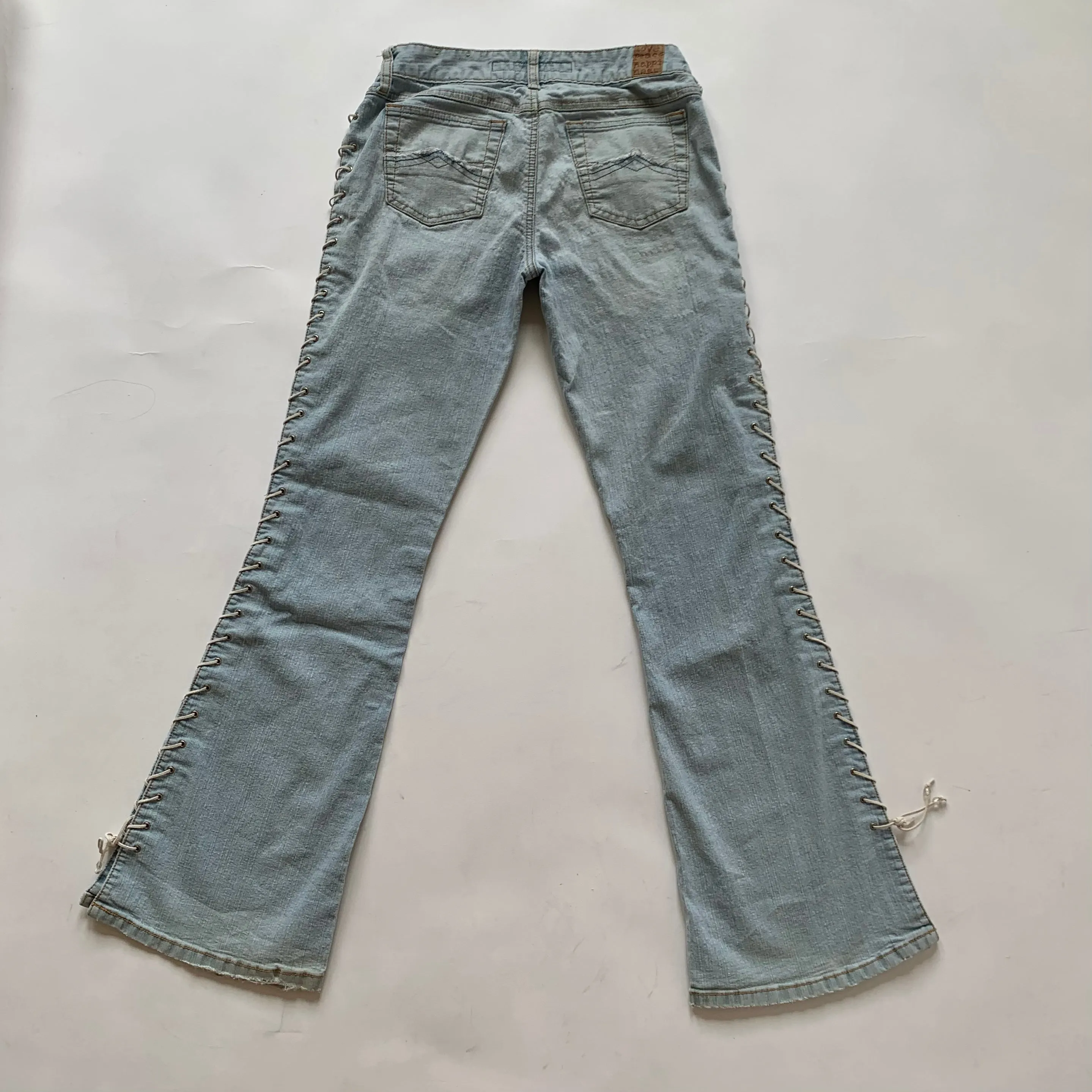 Y2K Lace Up Mudd Jeans (XS)